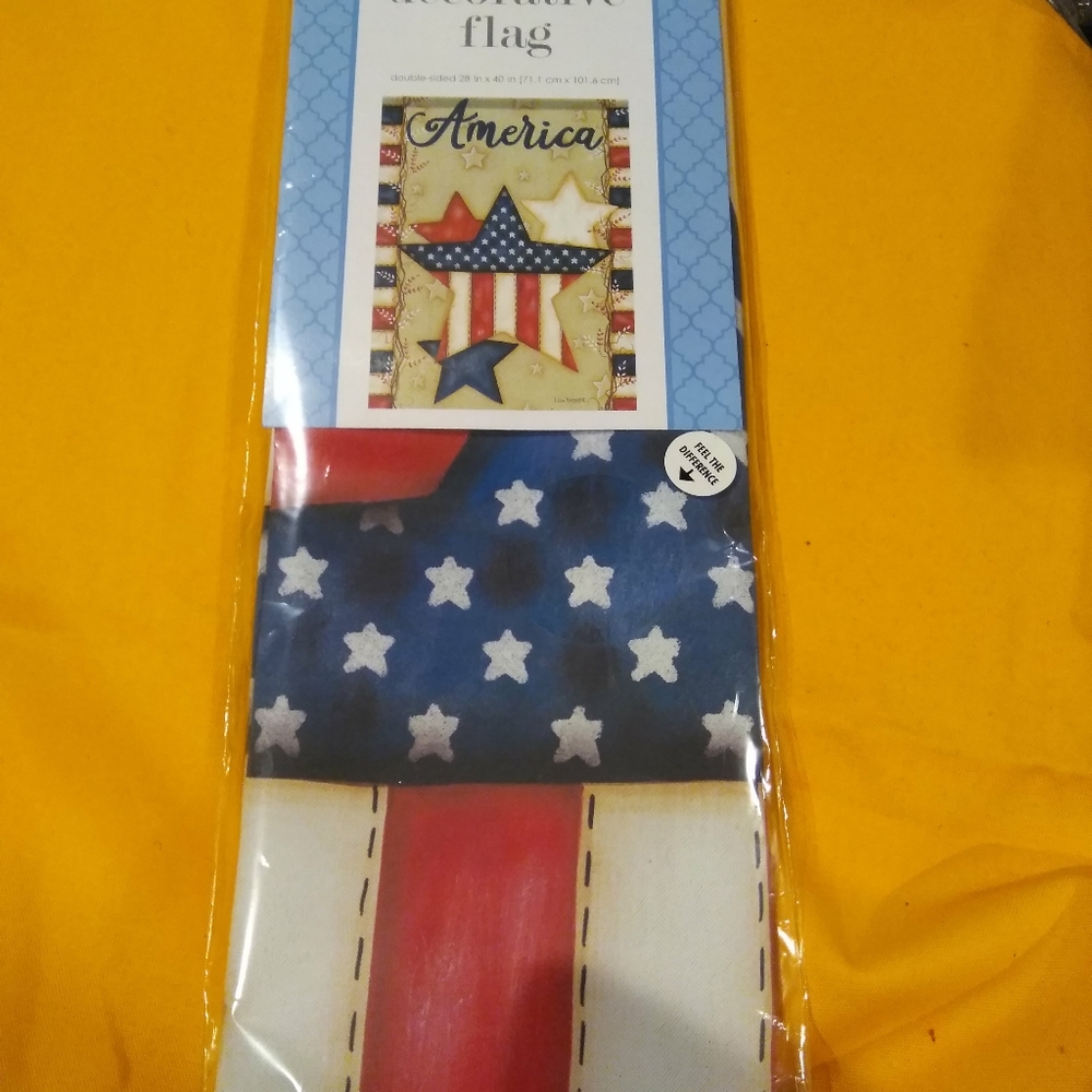 Nicole America Decorative Flag